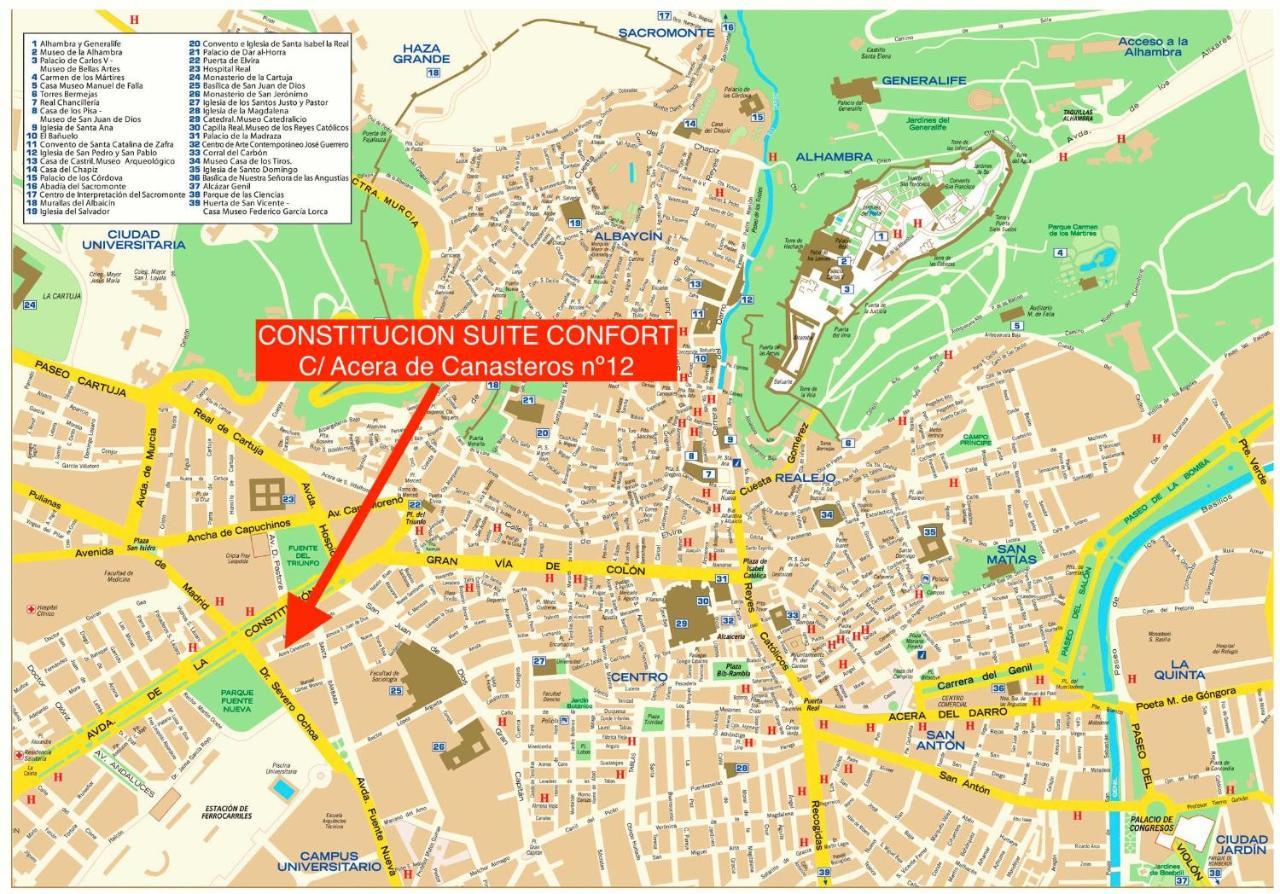 גרנדה Constitucion Suite Confort D מראה חיצוני תמונה